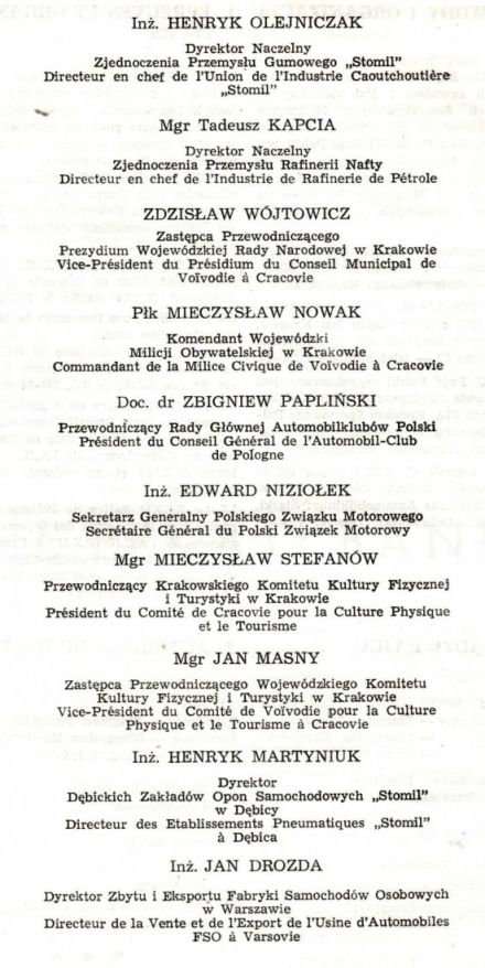 Rajd Polski - 1971r.